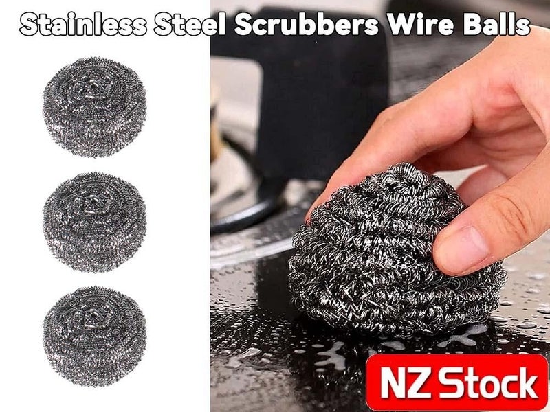 Stainless Steel Scrubber 3PCS Carousel 1