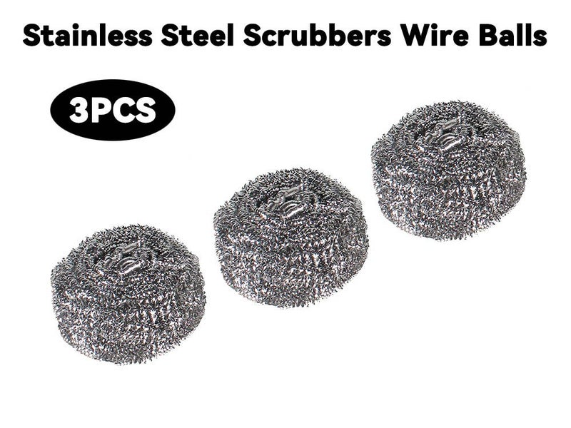 Stainless Steel Scrubber 3PCS Carousel 2