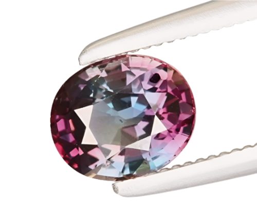 0.95CT UNHEATED GORGEOUS OVAL CUT 100% NATURAL COLOUR CHANGE SAPPHIRE Carousel 2