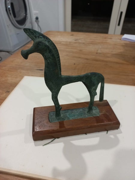 Rare bronze Roman horse Carousel 2