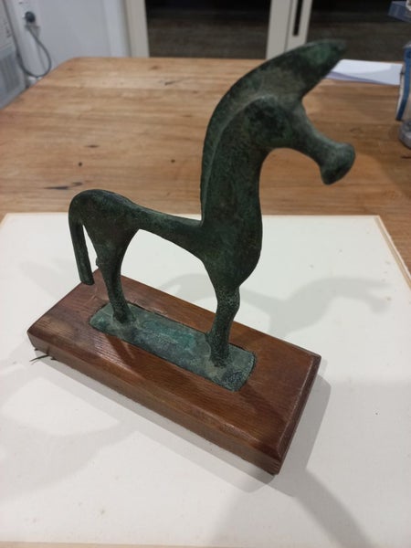 Rare bronze Roman horse Carousel 1