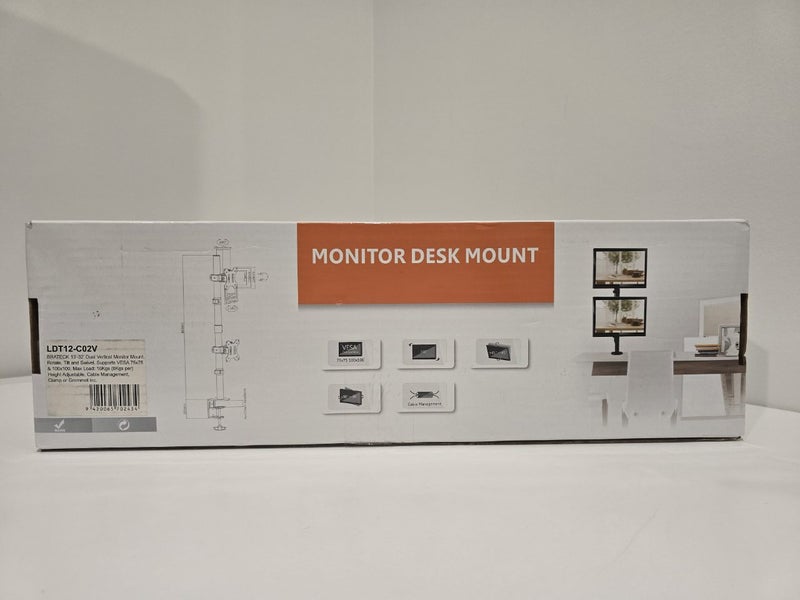 Monitor Arm - Dual Stack Carousel 2
