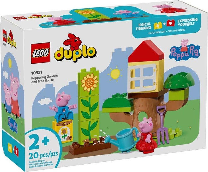 LEGO DUPLO 10431 Peppa Pig Garden and Tree House Carousel 1