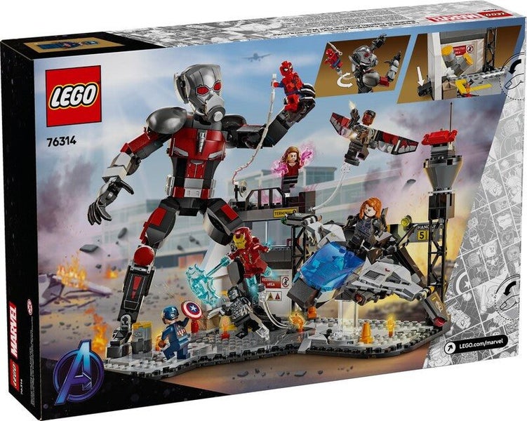 LEGO Super Heroes 76314 Captain America: Civil War Action Battle Carousel 2