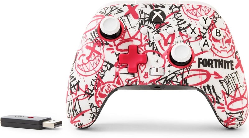 XBOX Controller PowerA Wireless Fortnite 3 Way Trigger Locks Profile Button63617598541570114