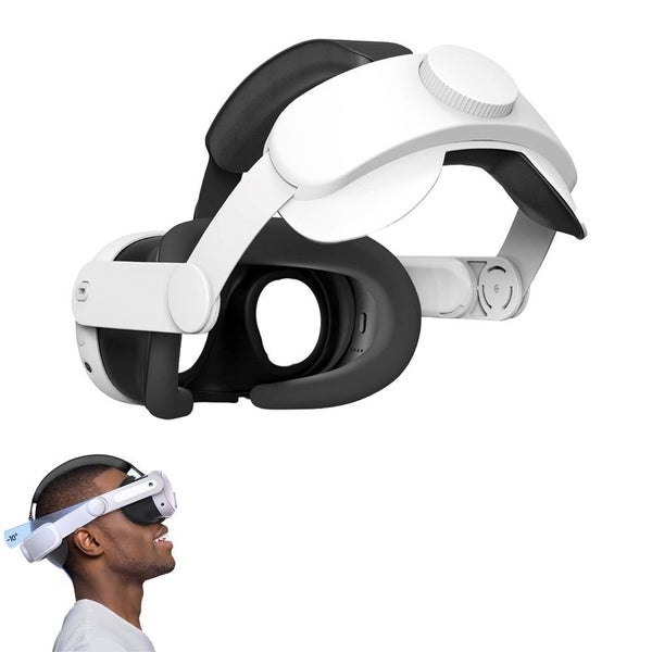 Adjustable VR Head Strap Replacement Accessories Compatible with Meta Quest 3