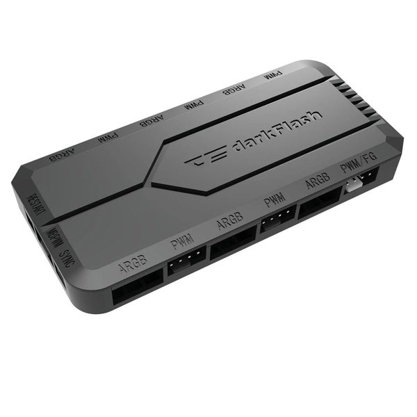 DarkFlash ARGB PWM Fan Controller 6-Port Carousel 1