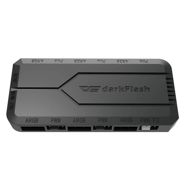 DarkFlash ARGB PWM Fan Controller 6-Port Carousel 2