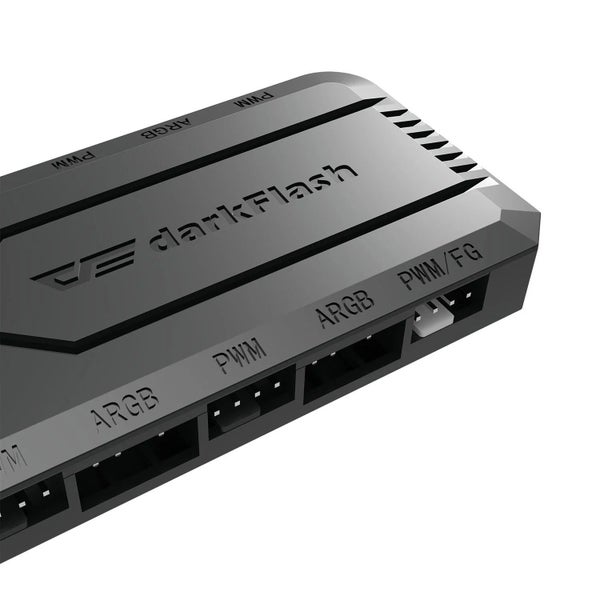 DarkFlash ARGB PWM Fan Controller 6-Port Carousel 5