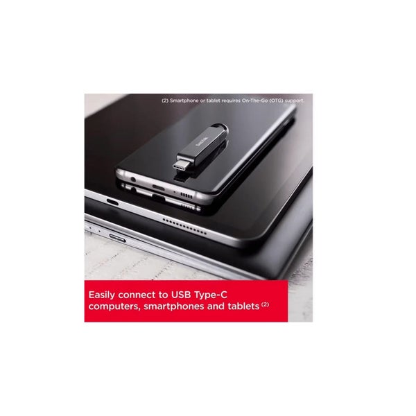 SanDisk Ultra(R) 64GB USB Type-C(TM) Flash Drive /w Read up to 150MB/s Carousel 6