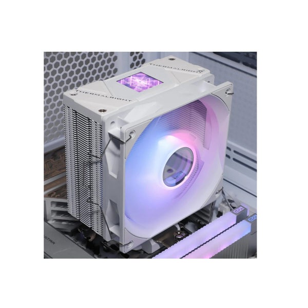 Thermalright Assassin Spirit 120 Vision ARGB White CPU Cooler - 1.5" 240p LCD... Carousel 2