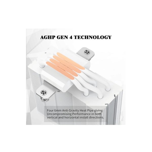 Thermalright Assassin Spirit 120 Vision ARGB White CPU Cooler - 1.5" 240p LCD... Carousel 7