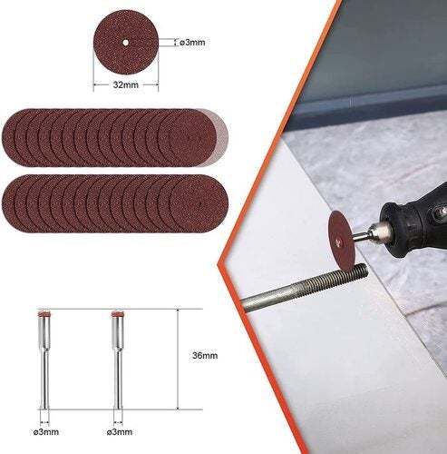 Dremel Rotary Tool Grinding Cutting Sanding Kit Carousel 2