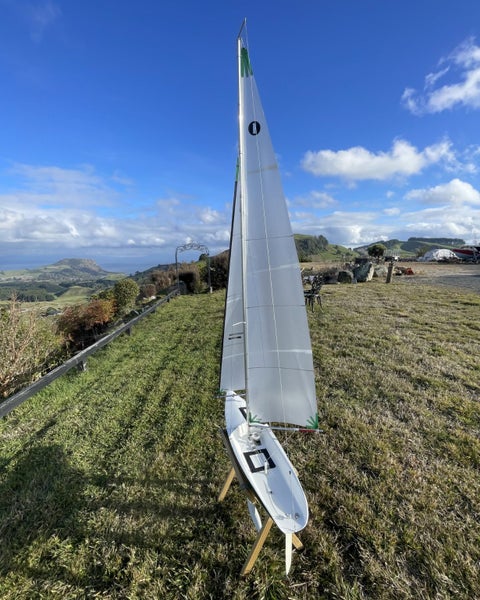 IOM one metre radio controlled yacht Carousel 2