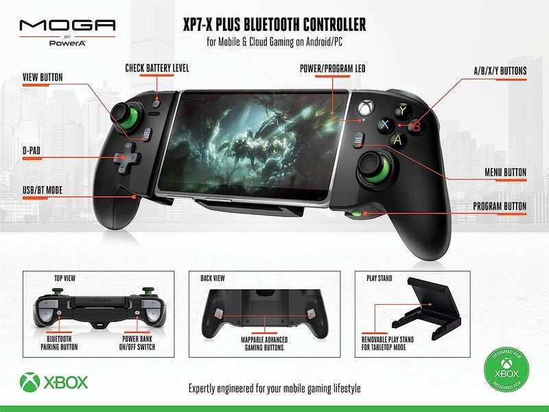 Controller PowerA Moga XP7-X Packed with Features Play On Mobile Tablet PC63623578529794112