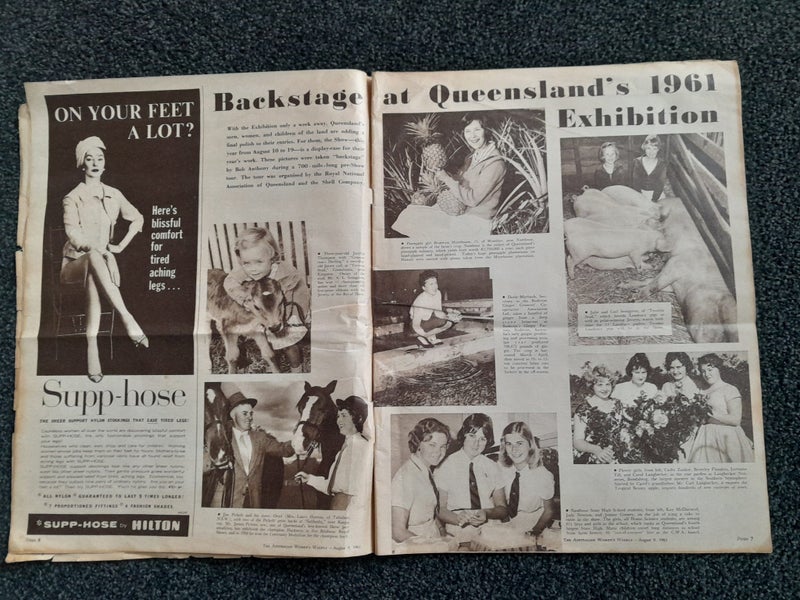 RARE AUSTRALIAN WOMEN’S WEEKLY 1961 Carousel 20