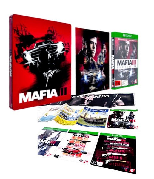 MAFIA III (Mafia 3) XBox One *STEEL COLLECTOR'S EDITION* Carousel 1