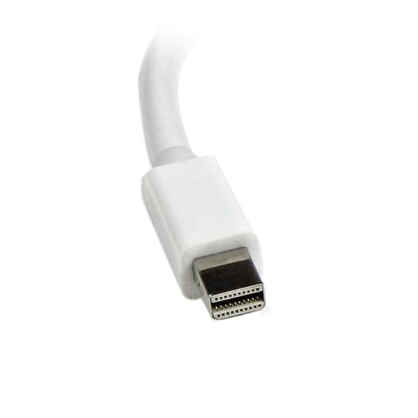 Mini DisplayPort to VGA Video Adapter Converter - White Carousel 3