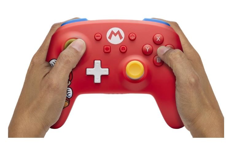 Controller PowerA Wireless Nintendo Switch Mario Joy Motoin Controls Tilt Turn63617153864195114
