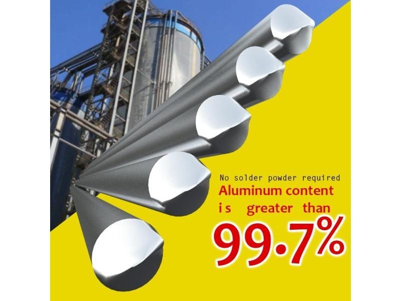 New 5PCS Low Temperature Aluminum Welding Wire Flux Cored 2.0mm*230mm Al-Mg Carousel 1