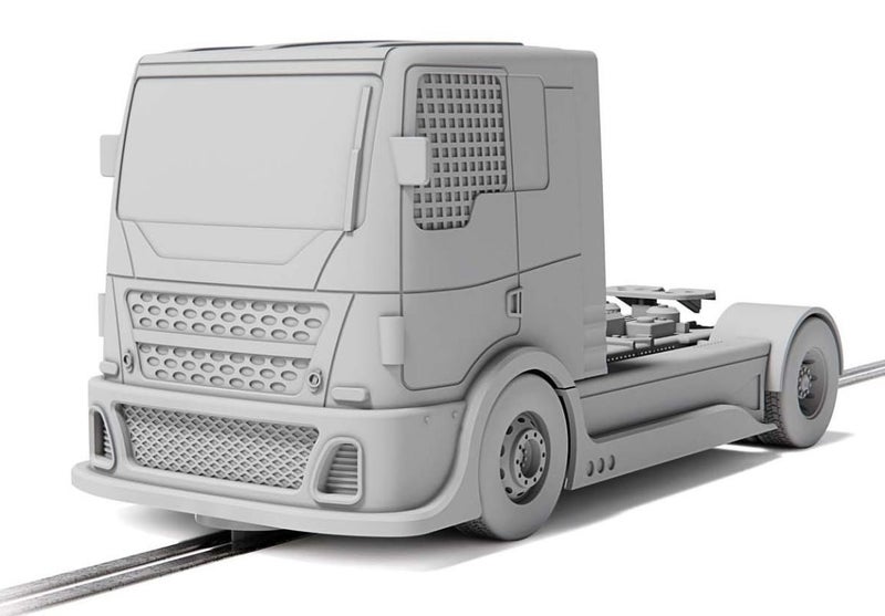 Slot Car Accessory - Racing Truck Castrol Carousel 1