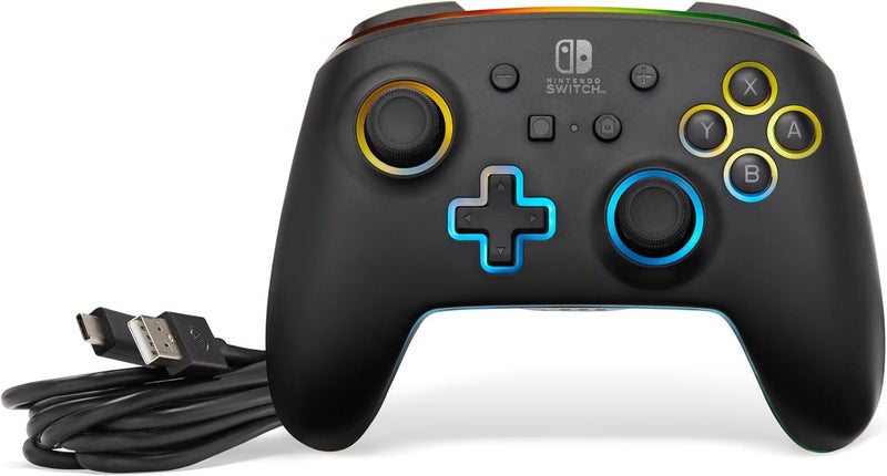 Controller Nintendo PowerA Enhanced Wireless Advanced Gaming ButtonsRGB Lighting63617462737411111