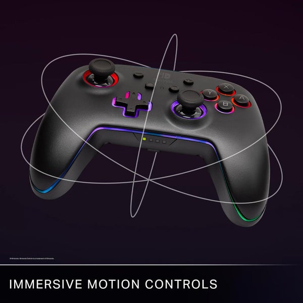 Controller PowerA Nintendo Switch Enhanced Wireless With Lumectra LED Lighting63615437362305112