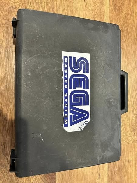 Ex Rental SEGA Master System from Cookies Kaikohe. Hang On Built in Carousel 1