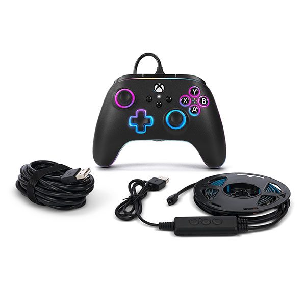 XBOX Controller PowerA Advantage With Lumectra + RGB Strip Windows 10/11 X|S63617302592771111