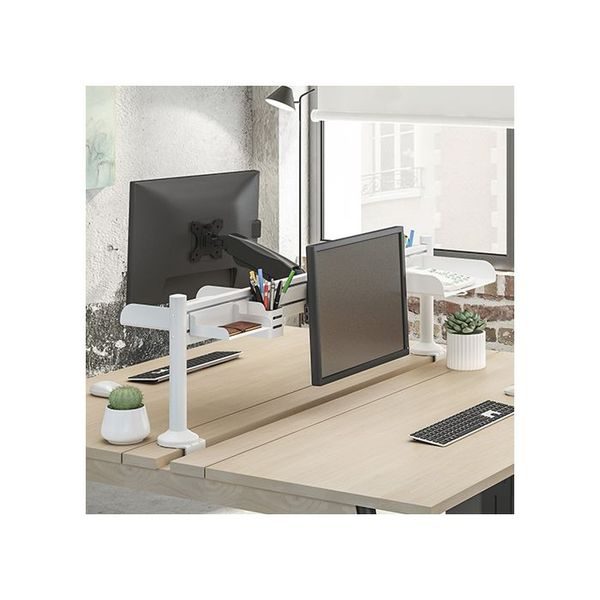 Brateck Slatwall Pivot Monitor Mount Carousel 3