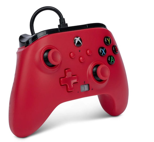 Controller XBOX PowerA Red XB/XS Windows 10/11 Advanced Gaming Buttons63654830483074111
