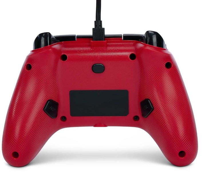 Controller XBOX PowerA Red XB/XS Windows 10/11 Advanced Gaming Buttons63654830483074112