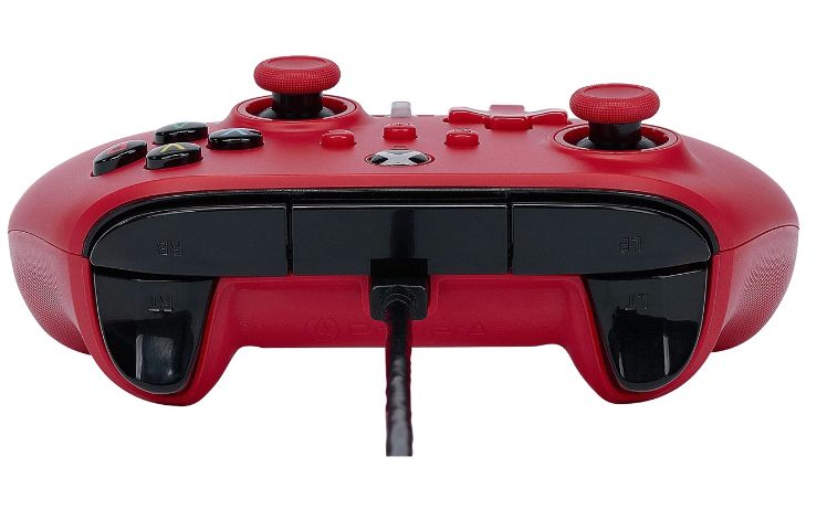 Controller XBOX PowerA Red XB/XS Windows 10/11 Advanced Gaming Buttons63654830483074113