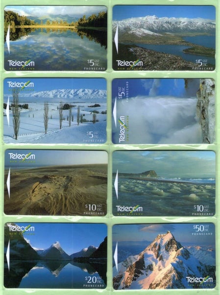 NZ - 1996 Amazing Aotearoa Set (8) - VFU Carousel 1