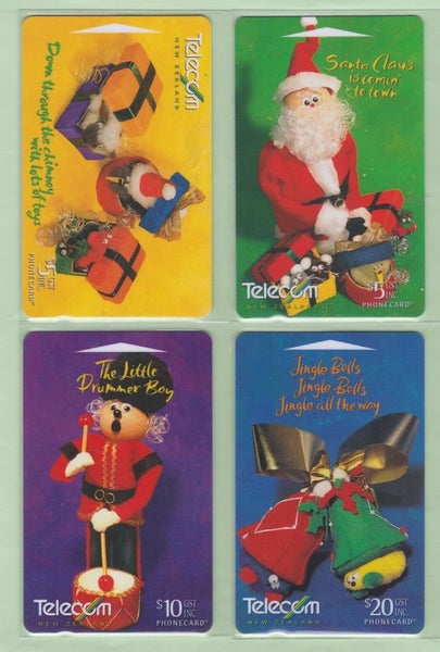 NZ - 1998 Christmas Set (4) - VFU Carousel 1