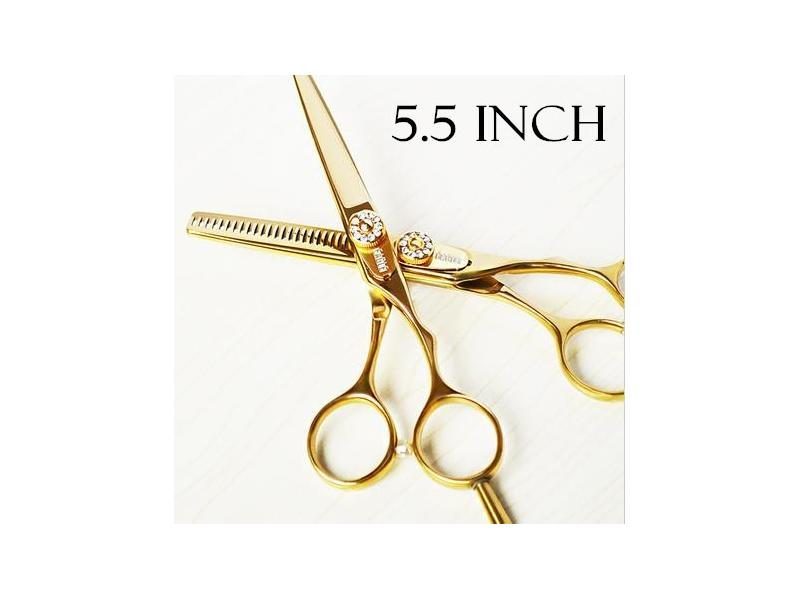 Professional Titanium 6.0 5.5 Hair Scissors Thinning Cutting Hairdressing Carousel 1