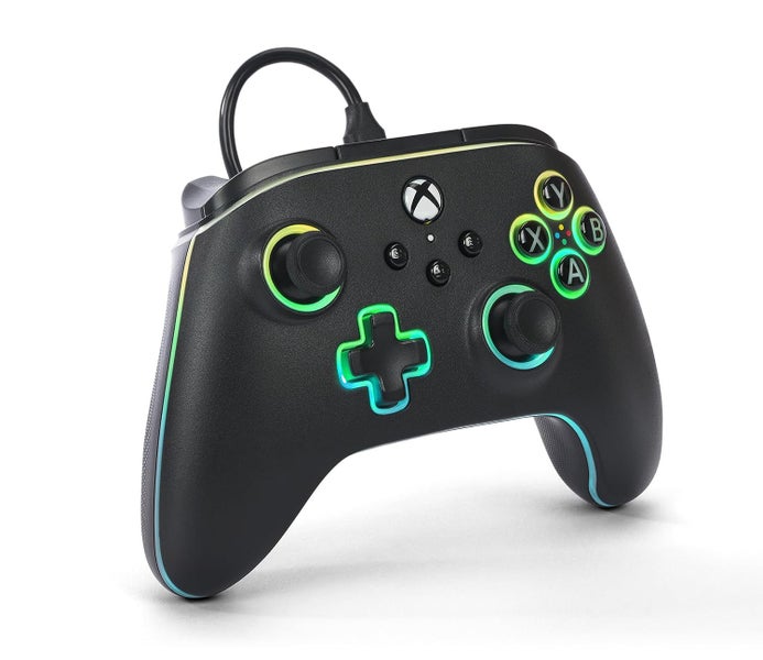XBOX Controller PowerA Lumectra Advantage Wired Multi Zone RGB Lighting63617149404931112