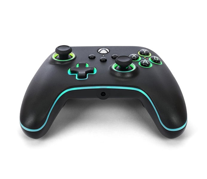 XBOX Controller PowerA Lumectra Advantage Wired RGB Lighting Dual Rumble Motors63619486856705114