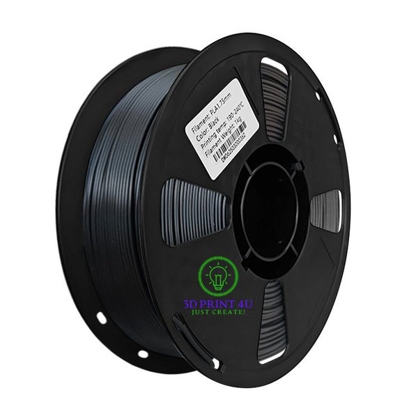 3D Printer PLA Filament - BLACK Carousel 1