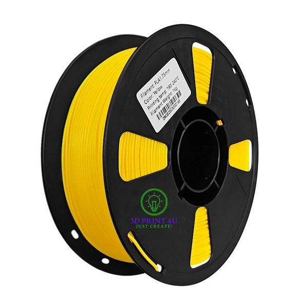 3D Printer PLA Filament - YELLOW Carousel 1
