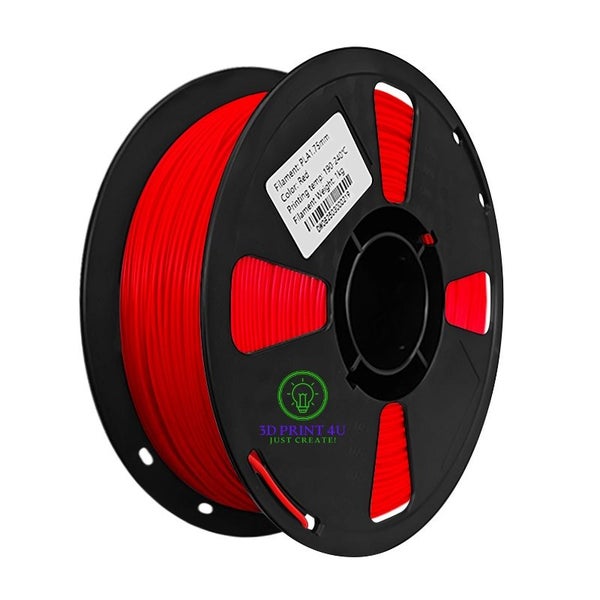 3D Printer PLA Filament - RED Carousel 1