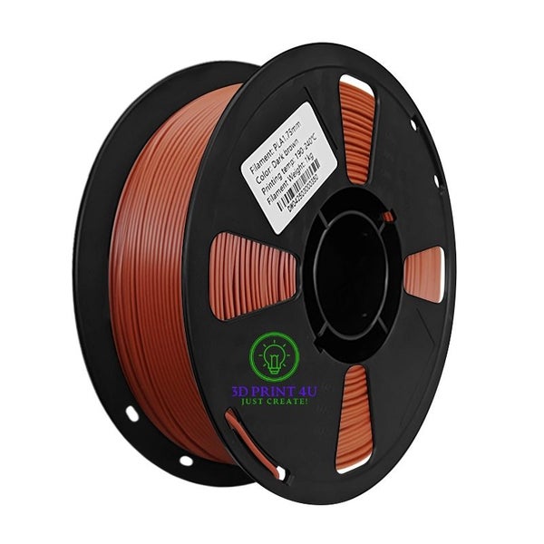 3D Printer PLA Filament - BROWN Carousel 1
