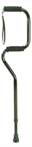 BRAND NEW~ Double Bending Cane - BLACK Carousel 1