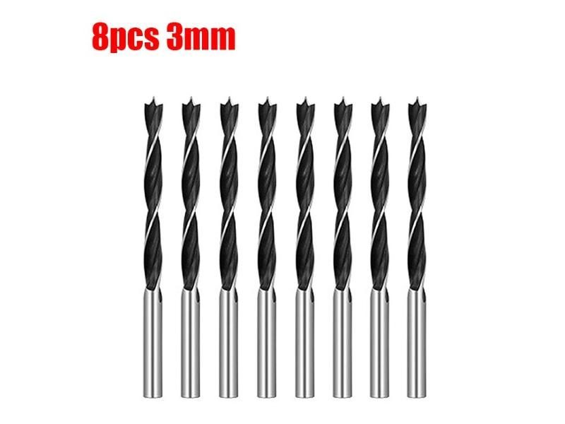 8Pcs/Set Wood Drill Bit Set 3MM-10MM Drill Bits Kit For Woodworking Wood Tools Carousel 1