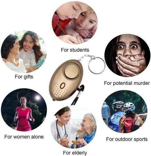3pcs Personal Alarms Keychain Carousel 2
