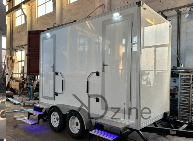 Luxury Twin Toilet Trailer Carousel 1