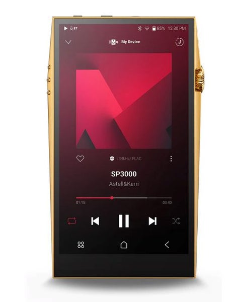 Astell&Kern A&ultima SP3000 Gold Digital Audio Player DAC Like New Carousel 1