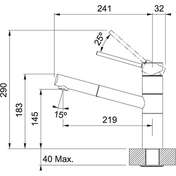 NEW - Pull-Out Tap, Matte Black Carousel 2