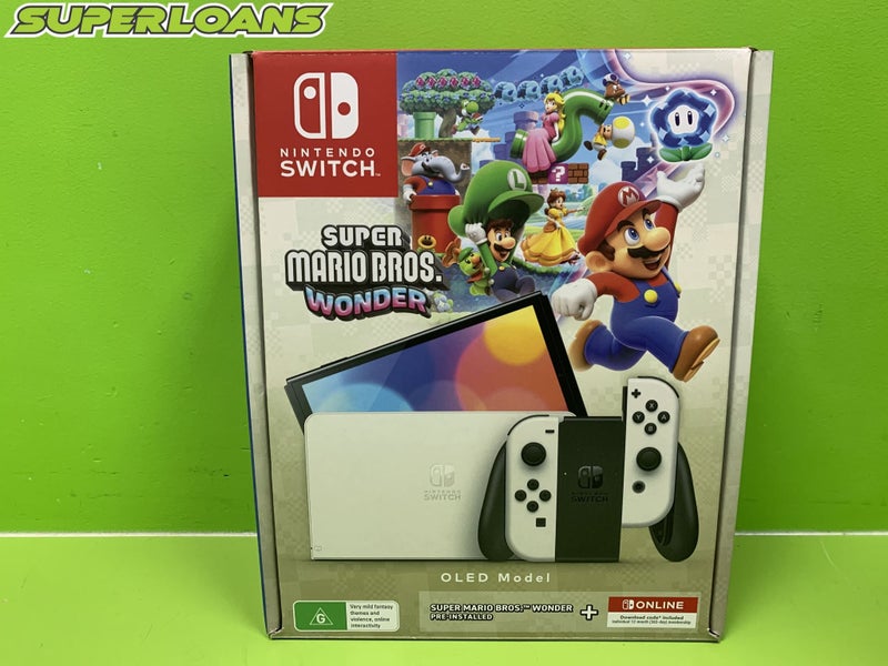 ** NINTENDO SWITCH CONSOLE + ACCESSORIES+ GAME + CHARGING DOCK + CORD + BOX** Carousel 6