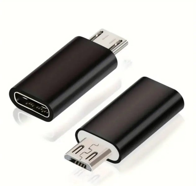 Type-C Female To Micro USB Male Converters Type C to Micro USB Adapter Carousel 1